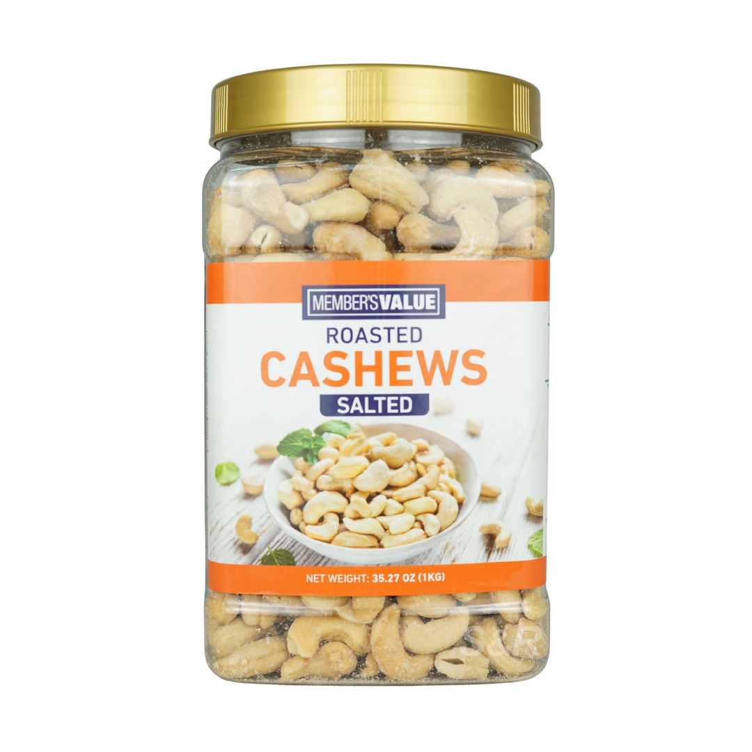 Member's Value Salted Roasted Cashews 1kg